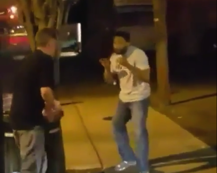Guy take on 3 people in self defense