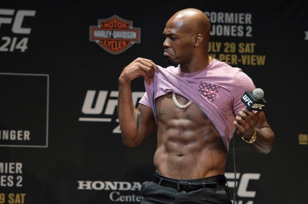 Jon Jones No Shirt