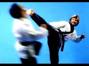 Chuck Norris Round House Kick