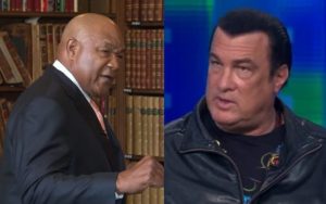 George Foremean and Steven Seagal