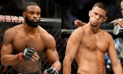 Tyron Woodley and Nate Diaz