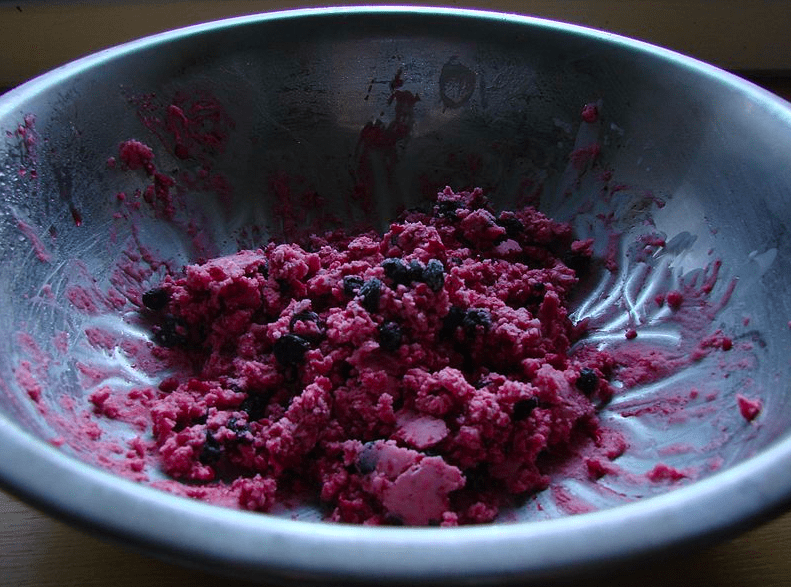 red ice cream