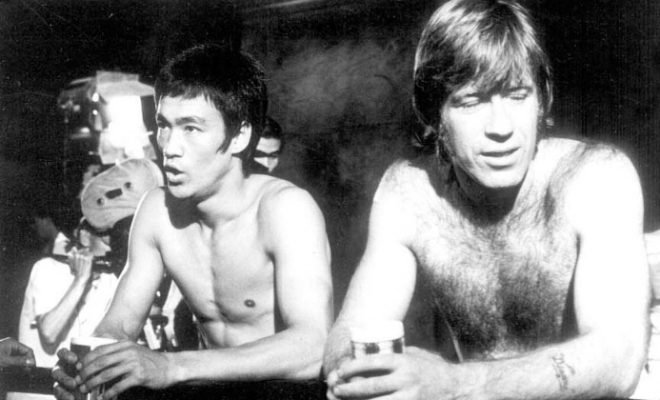 chuck norris and bruce lee