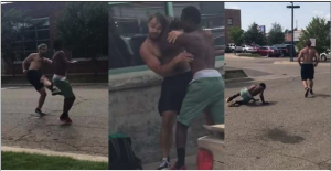 Fight with Amateur MMA Fighter
