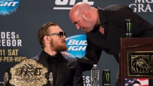 Dana White Talks With Conor McGregor