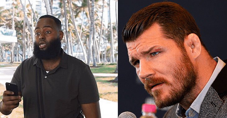 Micheal Bisping and Ahmed Abdirzak