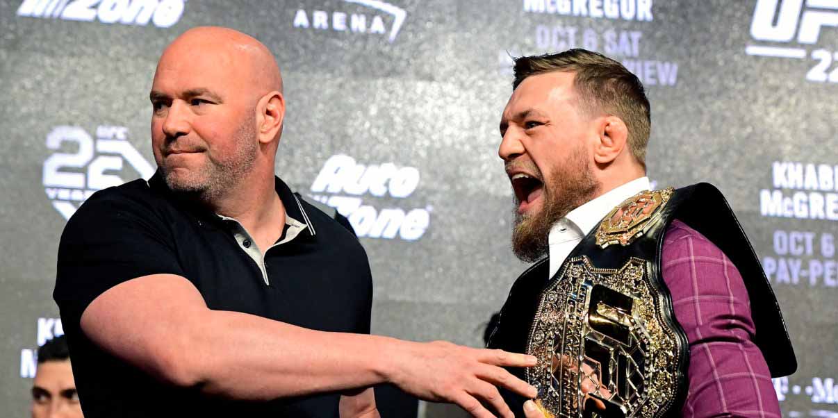 Conor McGregor Shouts Dana White