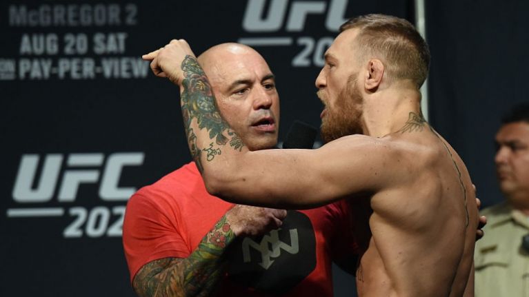 Joe Rogan and Conor McGregor