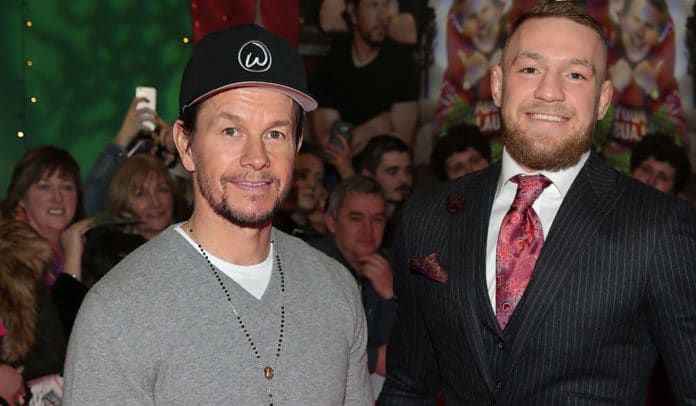 Mark Whalberg and Conor McGregor