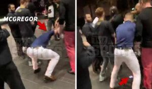 Conor McGregor Stomping on Phone on Video