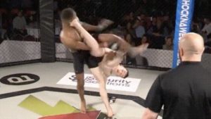 Crazy Back Kick