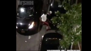 Man tries to cut guys throat