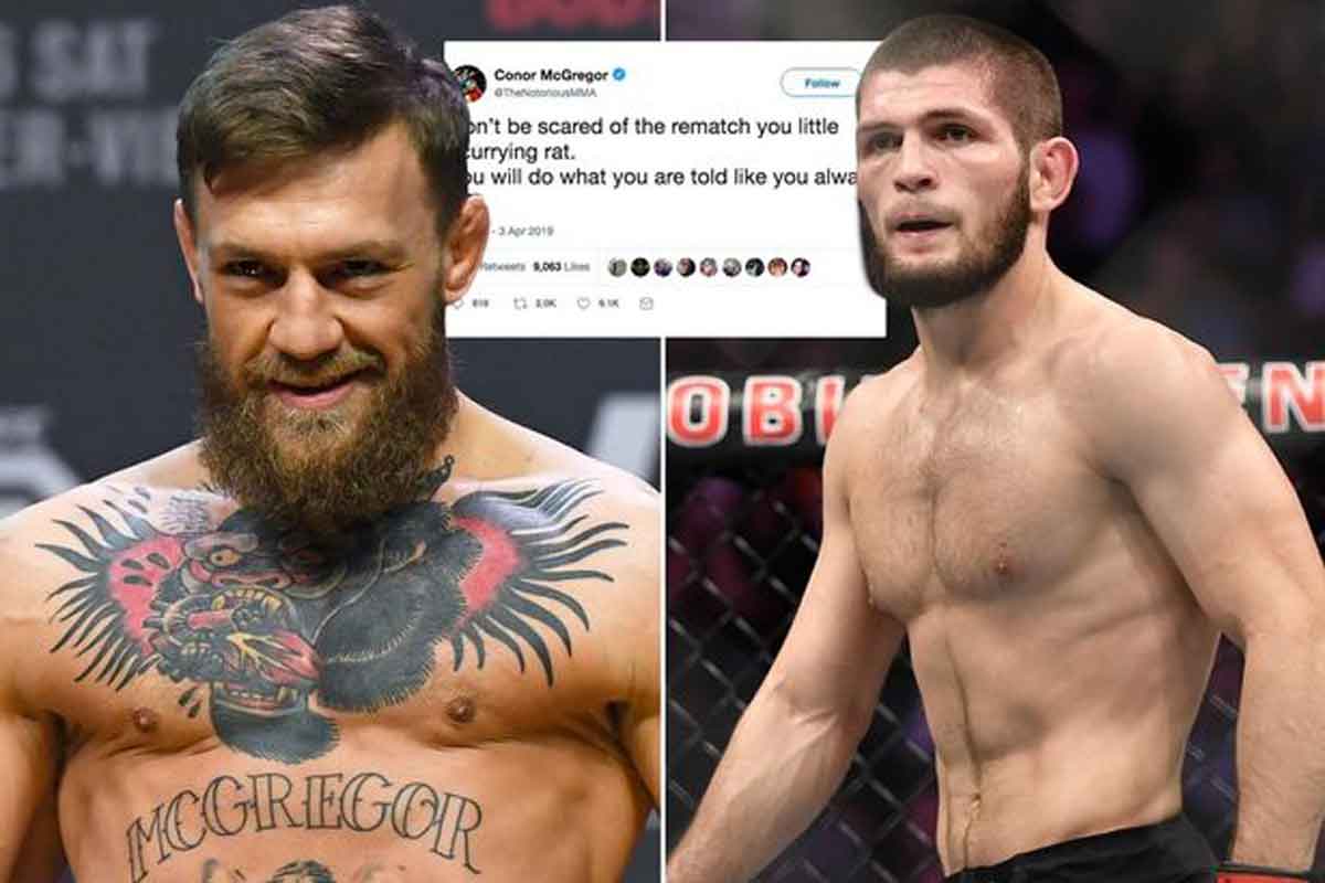 Conor McGregor Makes A Racist Tweet About Khabib Nurmagomedov’s Wife