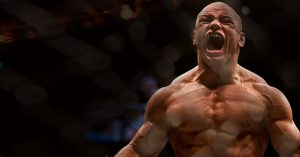 Thiago Alves Screams In Octagon
