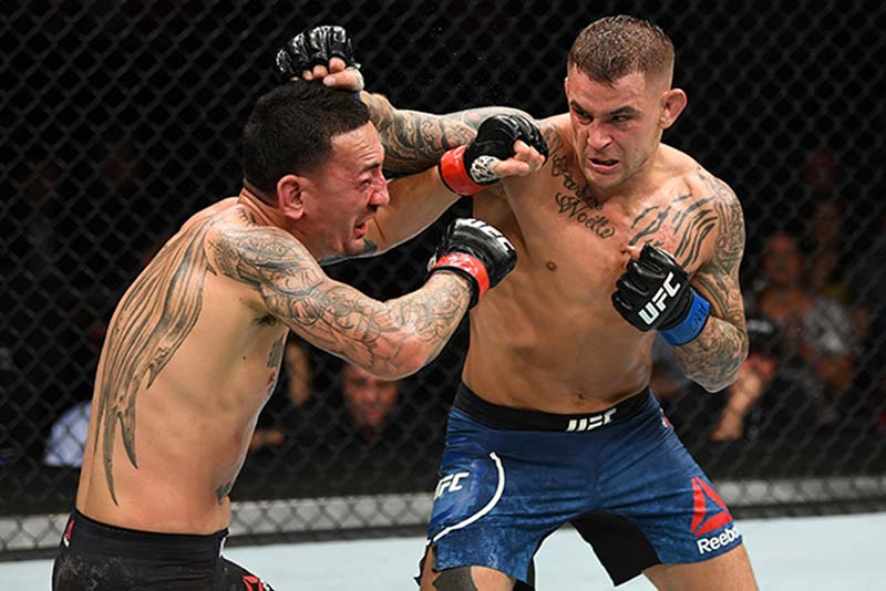 Hollow Way and Dustin Poirier Fight at UFC 236 2019