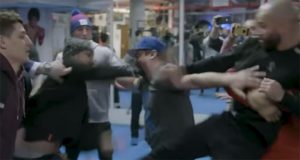 Artem Lobov fights with Paulie Malignaggi