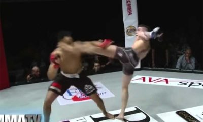 Cock MMA Fighter Get Knockout