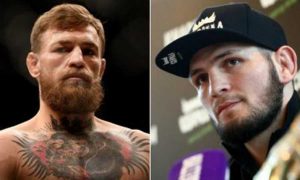 UFC Fighters Conor Mcgregor and Khabib Nurmagomedov