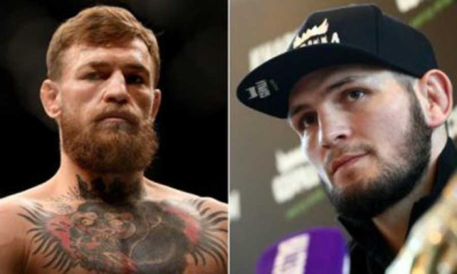 UFC Fighters Conor Mcgregor and Khabib Nurmagomedov