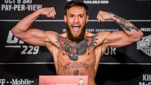 Conor at weigh in