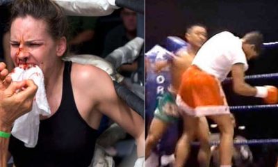 Lucia Rijker in Woman vs Man Fight