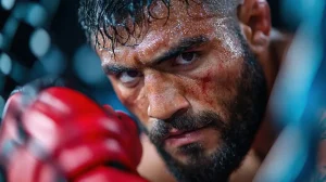 Is UFC dangerous? MMA fighter bruised and focused—real risks and safety habits.